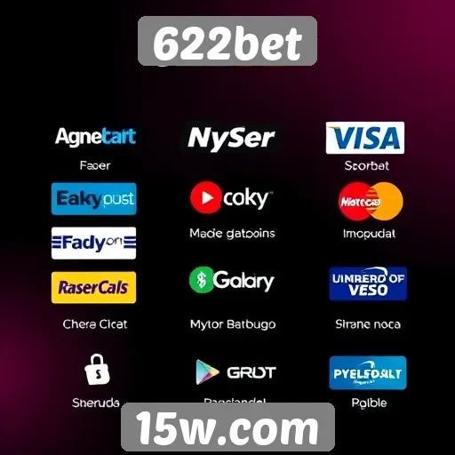 Explorando os métodos de pagamento na 622bet
